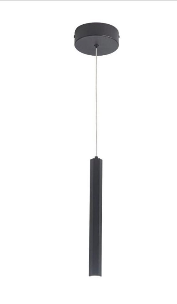 ST614.413.06 Светильник подвесной ST-Luce Черный/Черный LED 1*6W 4000K Подвесные светильники