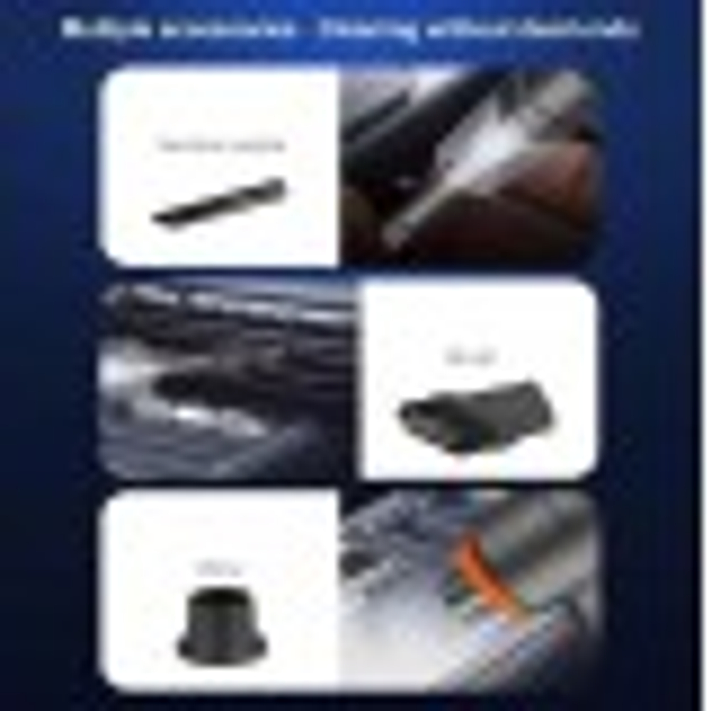 Беспроводной автомобильный пылесос 2в1