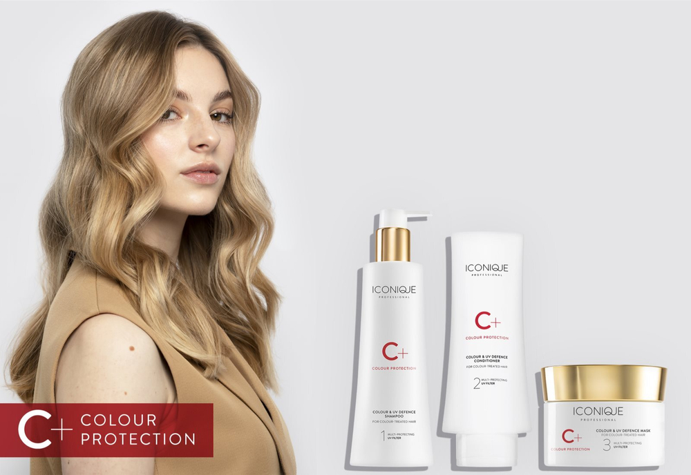 ICONIQUE Professional C+ Colour Protection Colour & UV defence shampoo - шампунь для защиты цвета /   250  ml  / GTIN 8059300536315