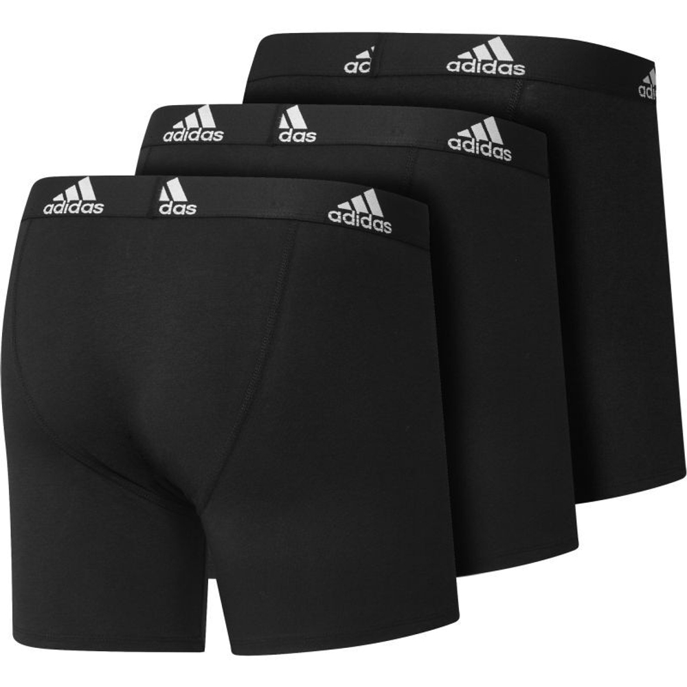 Мужские спортивные боксеры Adidas BOS Brief M - 3P black/black/black