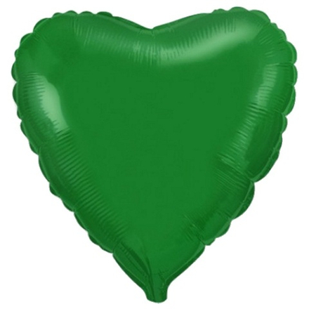 Шар Flexmetal Сердце 18" зелёный #201500VE