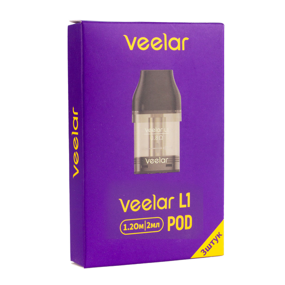 Veelar L1 Pod Cartridge Side Filling (2ml, 1.2ohm)