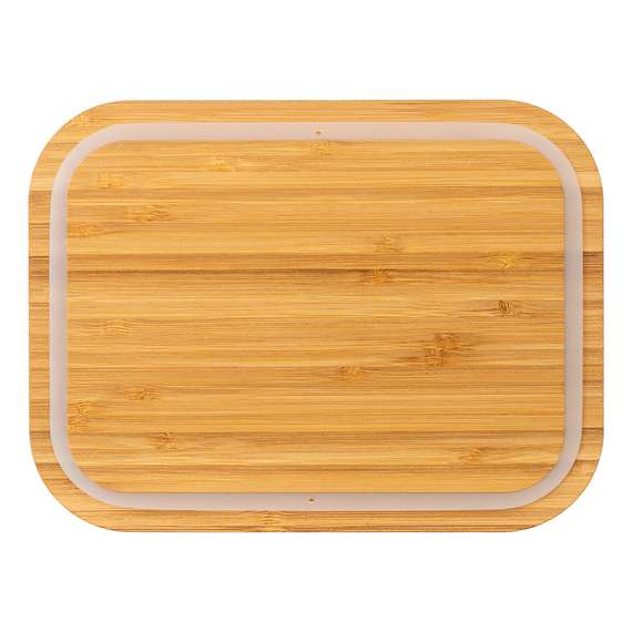 Набор контейнеров для запекания и хранения smart solutions с крышками из бамбука, 3 шт.