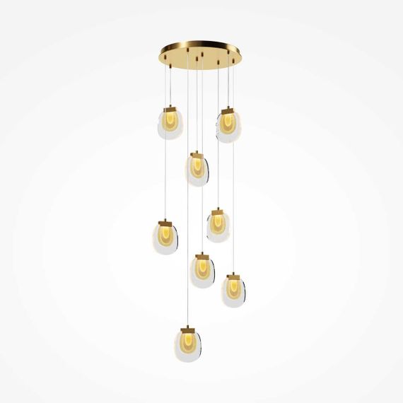 Подвесной светодиодный светильник Maytoni Modern Biology MOD367PL-L30BBSK