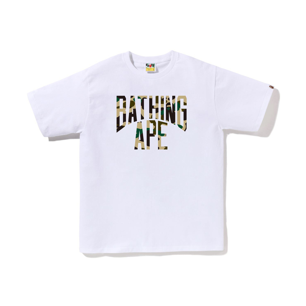 A Bathing Ape 1st Camo Nyc Logo Tee