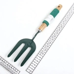 Вилка посадочная «Эконика» 30см деревянная комбинированная ручка ДоброСад