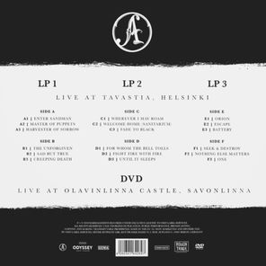 Apocalyptica / 'Plays Metallica By Four Cellos' A Live Performance (3LP+DVD)
