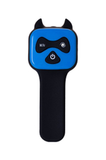 Вибростимулятор простаты с подогревом (Цвет: черный с синим)