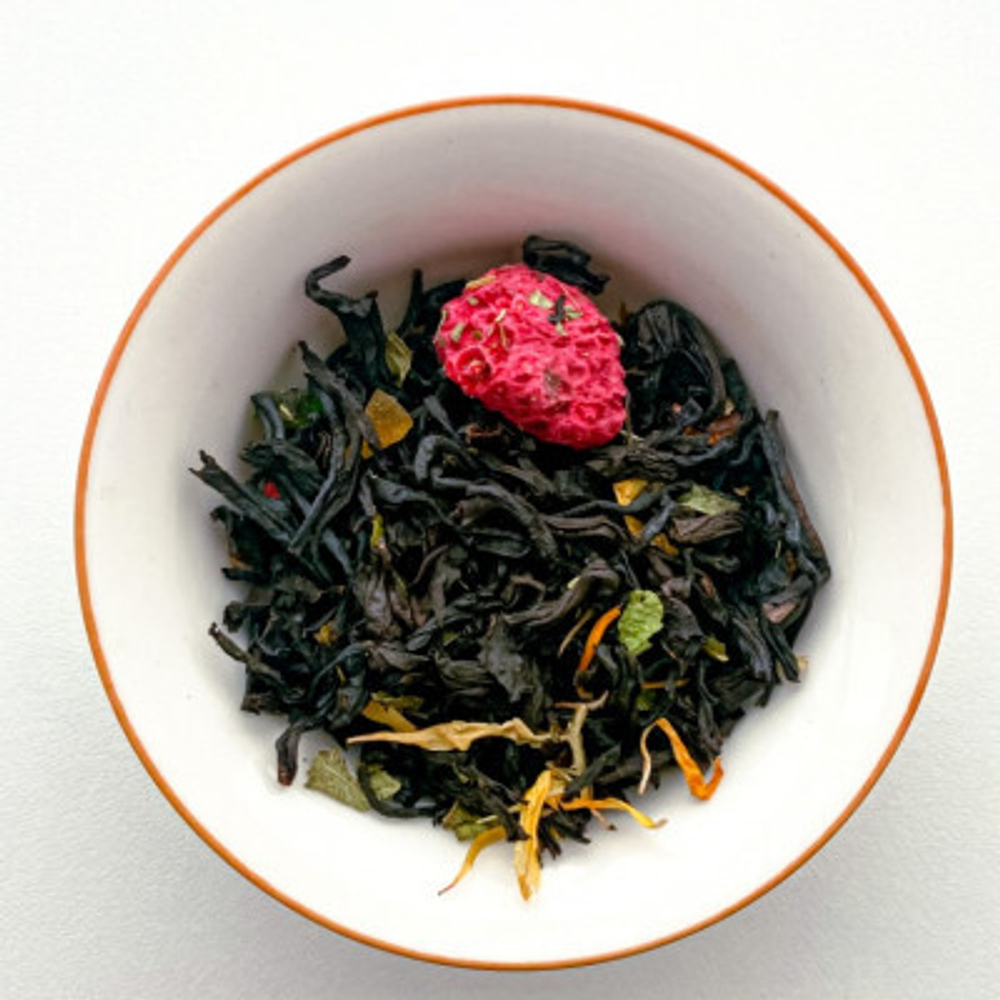 Черный чай BERRY-TEA |  "Садовая ягодка" | 18гр под стакан