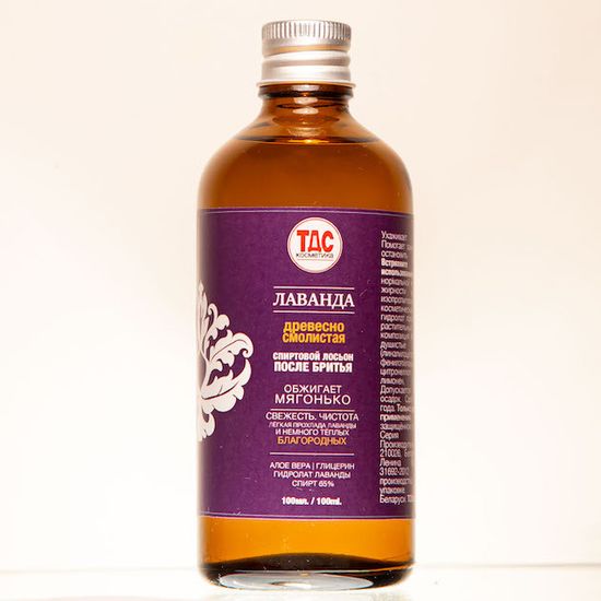 Спиртовой лосьон после бритья ТДС "Лаванда" 100мл