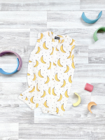 Песочник без рукавов Mjölk Sleep and Play Бананы