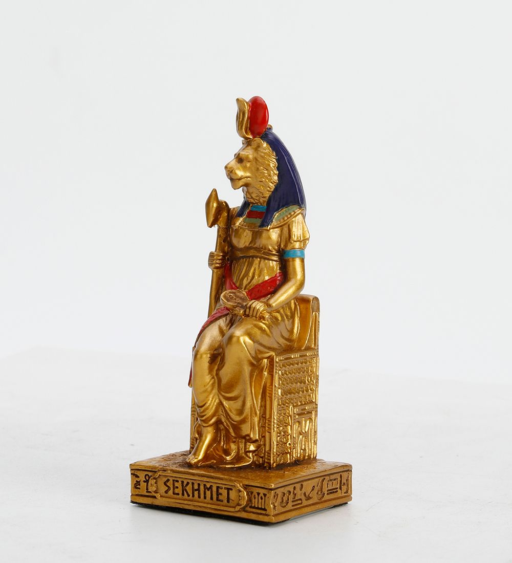 Veronese WS-1464 Статуэтка «Сехмет - богиня войны, палящего солнца и яростной мести»