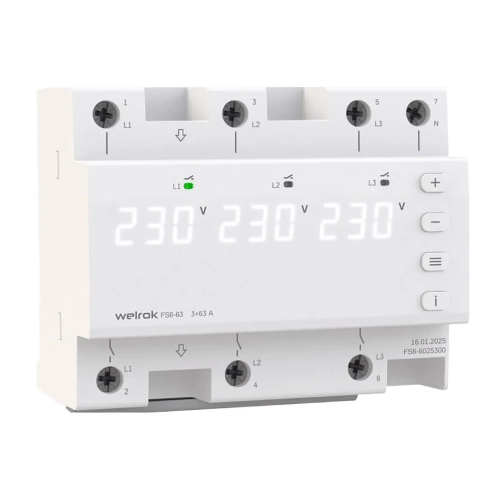 Переключатель фаз Welrok FS6-63