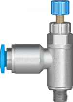 Дроссель с обратным клапаном Festo GRLA-M5-QS-4-RS-D