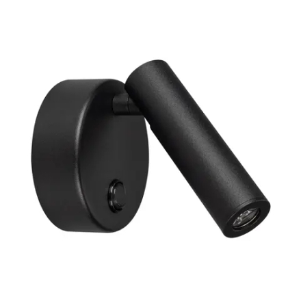 Светильник SP-BED-R90-3W Warm3000 (BK, 20 deg, 230V) (Arlight, IP20 Металл, 3 года) 029634