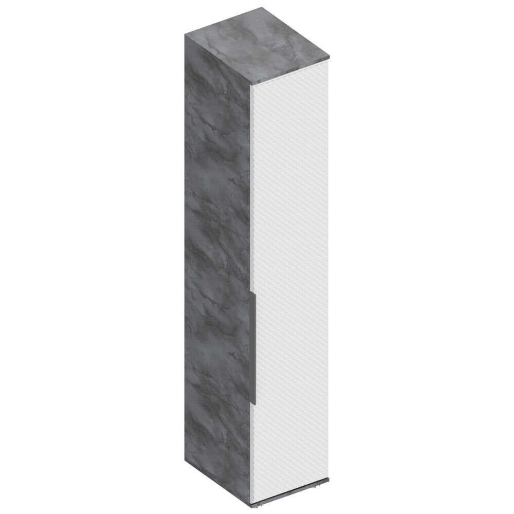 Пенал 1-ств с полками МС "Лео"