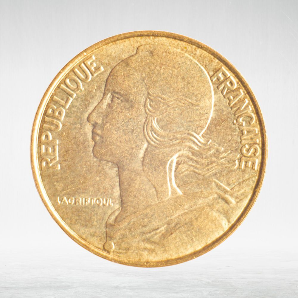 France, 20 Centimes 1996 - Marianne, VF