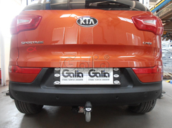 Фаркоп оцинкованный Galia H083A для Hyundai ix35 2010-2015, Kia Sportage 2010-2015(паспорт и сертификат в комплекте)(без электрики)