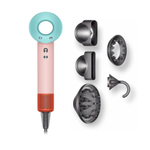 Фен SenCiciMen Hair Dryer HD15, Розовый/бирюзовый/оранжевый (5 насадок)