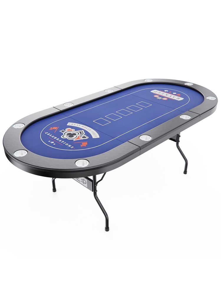 Игровой стол – покер DFC RAYKEEP 84&amp;quot;, на 10 мест, складные ножки