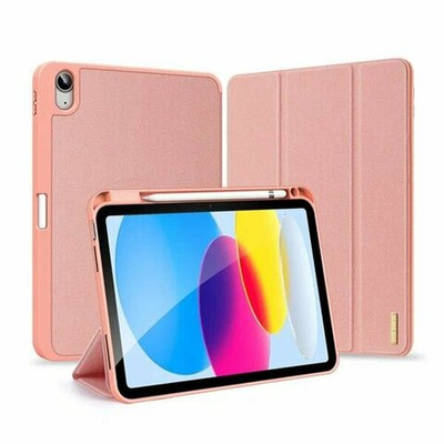 Чехол Dux ducis Domo Series для iPad Air 13 с отсеком для стилуса (Розовый песок)