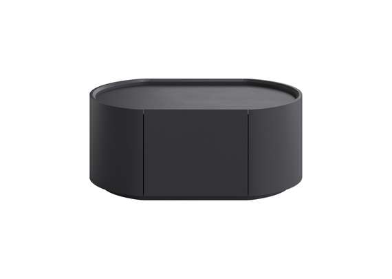 Тумба прикроватная Lagom 1 ящик ширина 60 см (черный)