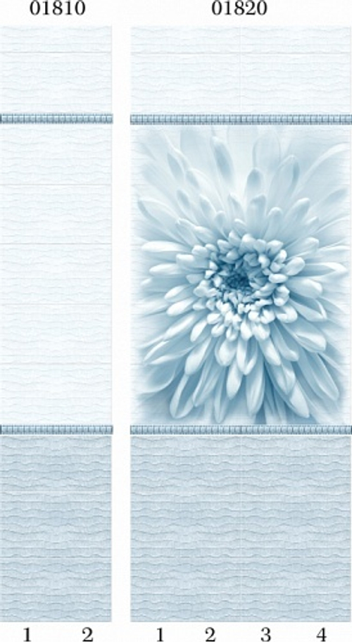 Панель ПВХ фотопечать 3D Panda Гармония 2700х250 мм