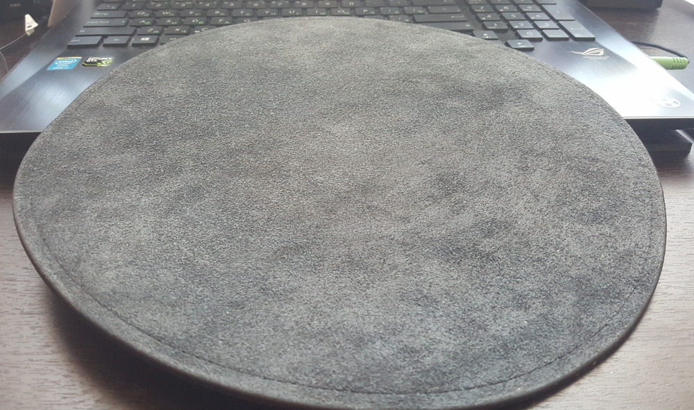 кожаный бювар - подложка на стол "Бизнес" модель № 9 шоколад