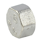 Заглушка латунь никель Ду 50 (2") ВР 9016 ГОСТ 32585-2013 Aquasfera 9016-06
