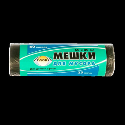 Мешок мусорный 60л AVIORA 60/80 (1/40)