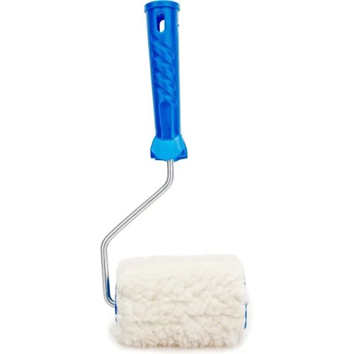 Валик 100 мм ядро 48 мм, натуральный мех, ворс 18 мм, бюгель 6 мм KORVUS