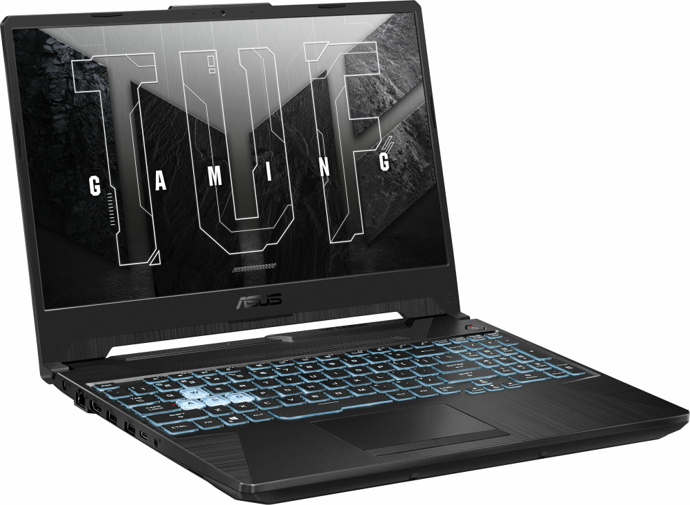 Ноутбук ASUS TUF Gaming A15 FA506NC-HN063 90NR0JF7-M005D0 (15.6", Ryzen 5 7535HS, 16 ГБ/ SSD 512 ГБ, GeForce® RTX 3050 для ноутбуков) Черный