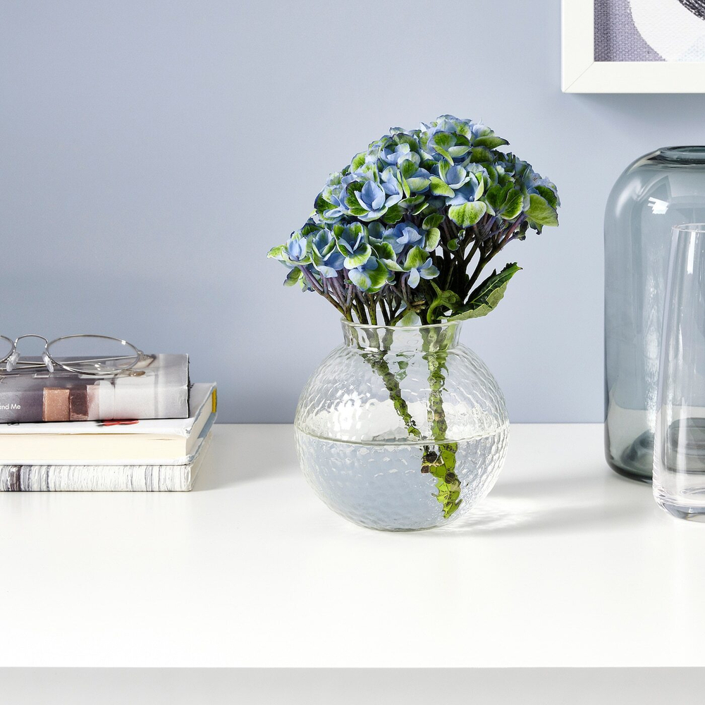 Ваза IKEA KONSTFULL (КОНСТФУЛЛ), Стекло, 10 см