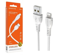 Кабель USB - Lightning BOROFONE BX51 (белый) 1м