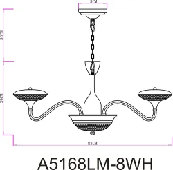 Подвесная люстра Arte Lamp