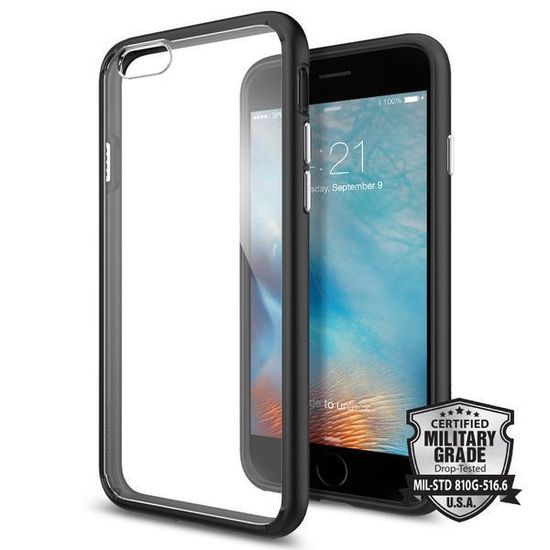 Spigen SGP Case Ultra Hybrid for iPhone 6 / 6S Black SGP11600