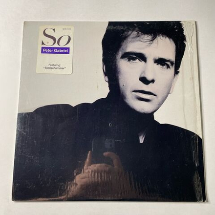 Винтажная виниловая пластинка LP Peter Gabriel So (USA 1986)