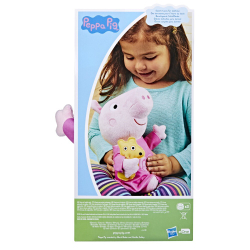 Hasbro Свинка Пеппа - Мягкая фигурка-талисман Пеппа со звуками F3777 / артикул   F3777  / GTIN 5010993977673