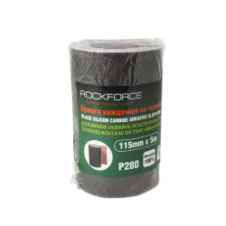 Бумага наждачная на тканевой основе 115ммх5м в рулоне (P280) RockForce##Rock FORCE RF-FB2280C