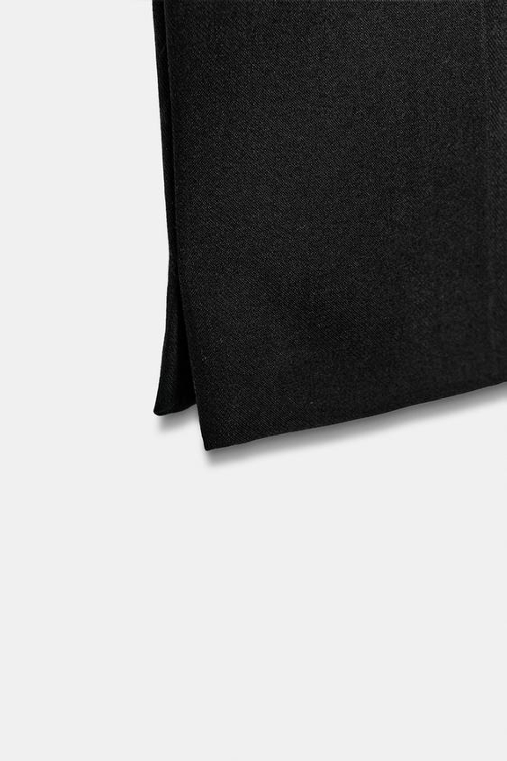 ZARA БРЮКИ КАПРИ, ЧЕРНЫЙ