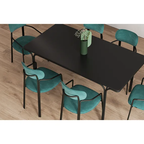 Стул Ror, Round, зеленый велюр