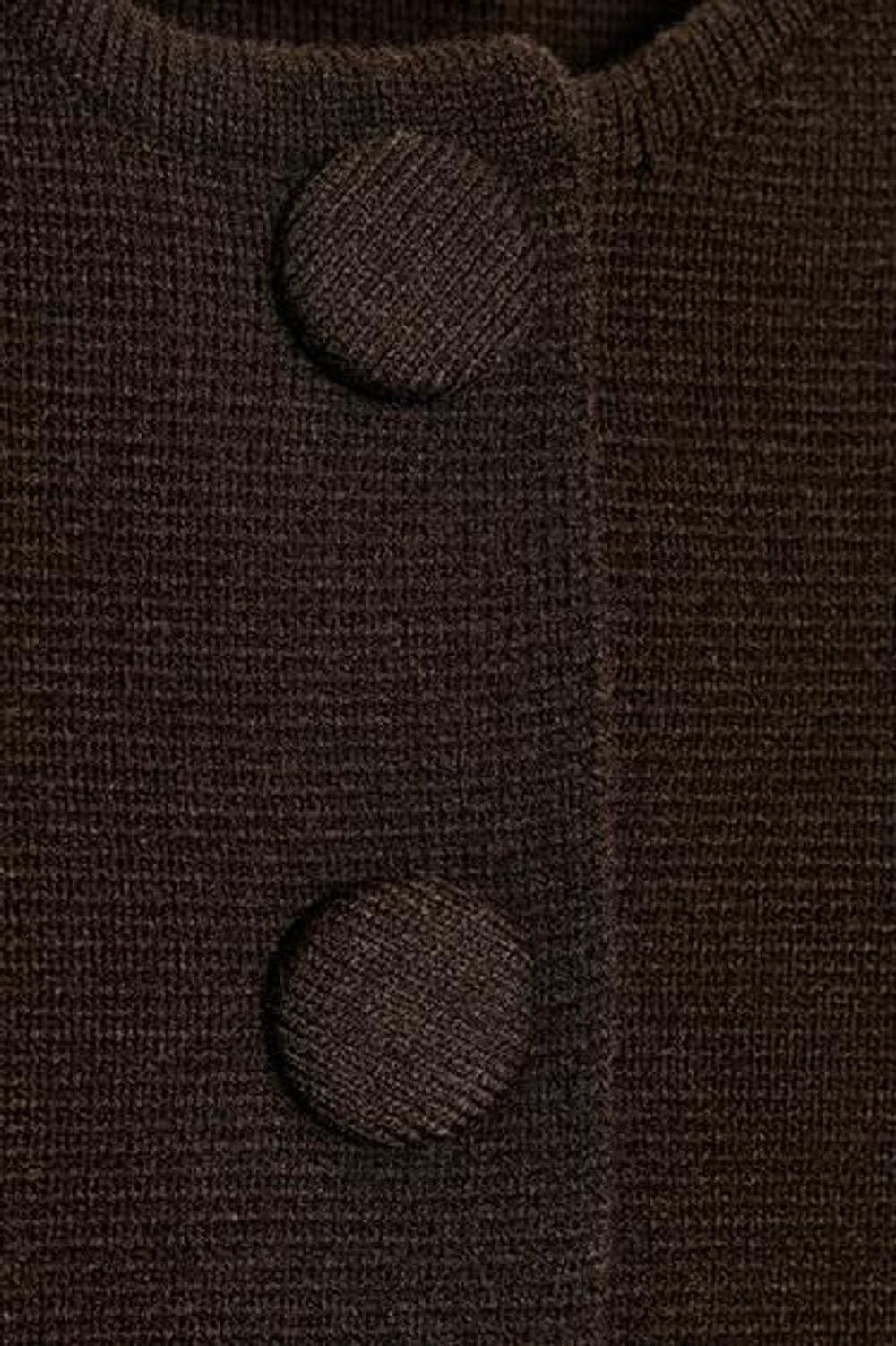 Короткий вязаный кардиган - ZARA