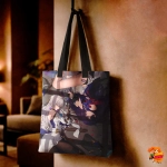 Сумка шоппер с принтом Honkai Star Rail