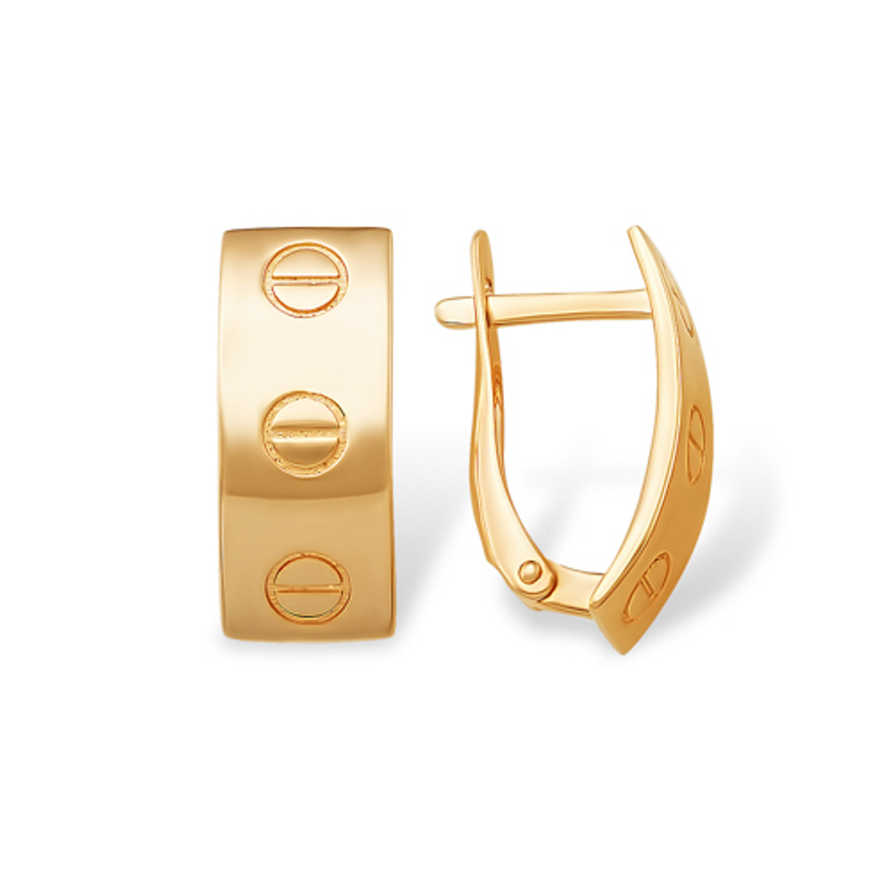 Серьги из золота 585 пробы