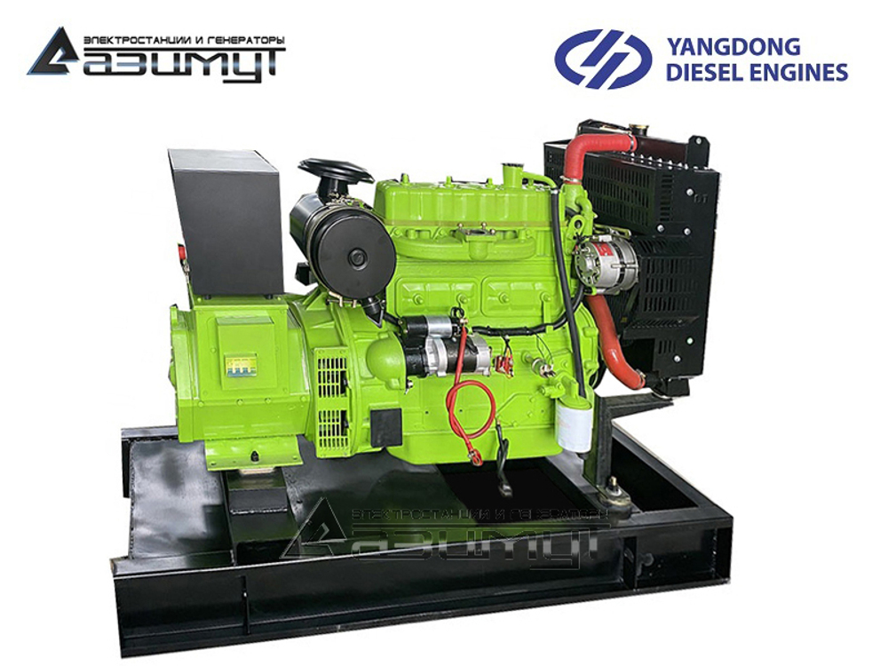 Дизельный генератор Азимут АД-24С-Т400-1РМ55 Yangdong