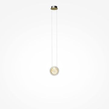 Подвесной светодиодный светильник 7W 3000K MOD361PL-L7BS3K1 латунь Pharao Modern Maytoni