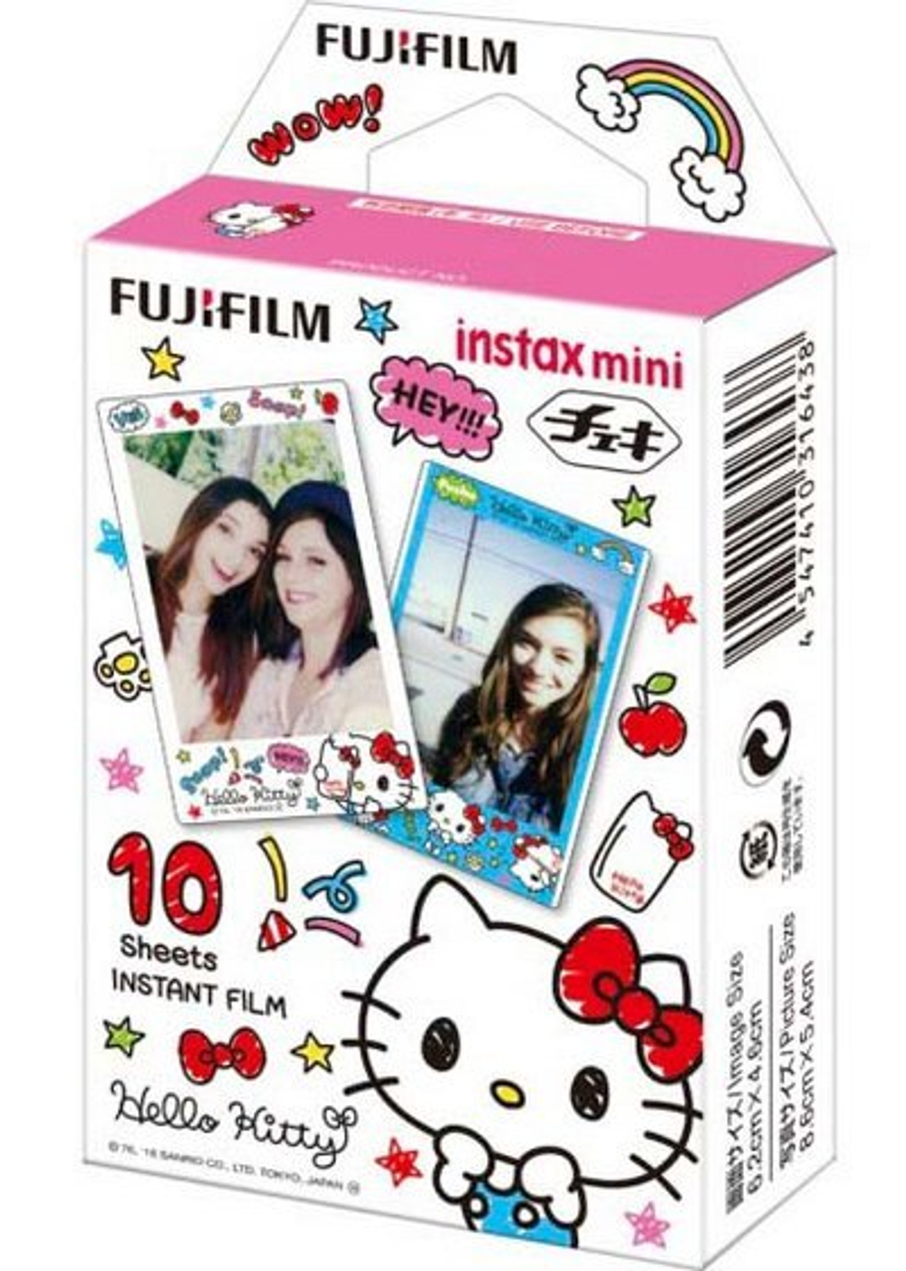 Fujifilm Instax Mini Hello Kitty, 10 снимков