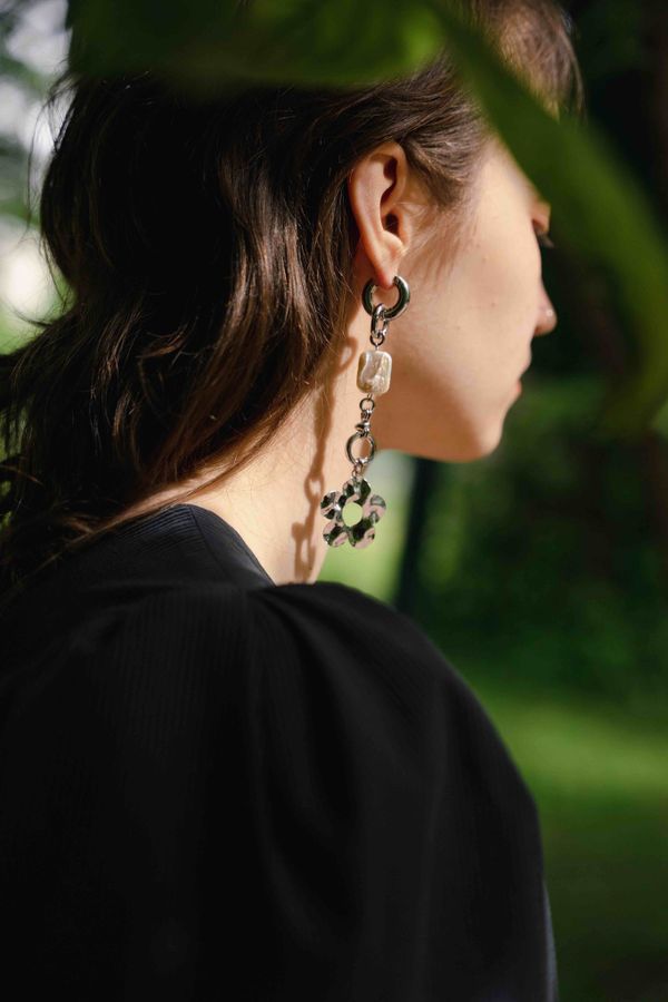 Моносерьга Ambivert Flower - фото 2