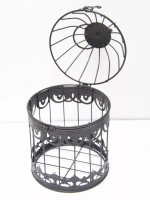 Клетка интерьерная для подвешивания растений 25*15 см