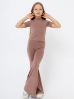 Брюки-клеш Вискоза, капучино